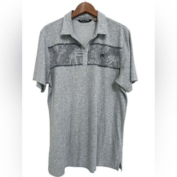 Travis Mathew Other - Travis Mathew Surf Slang Stripe Golf Polo